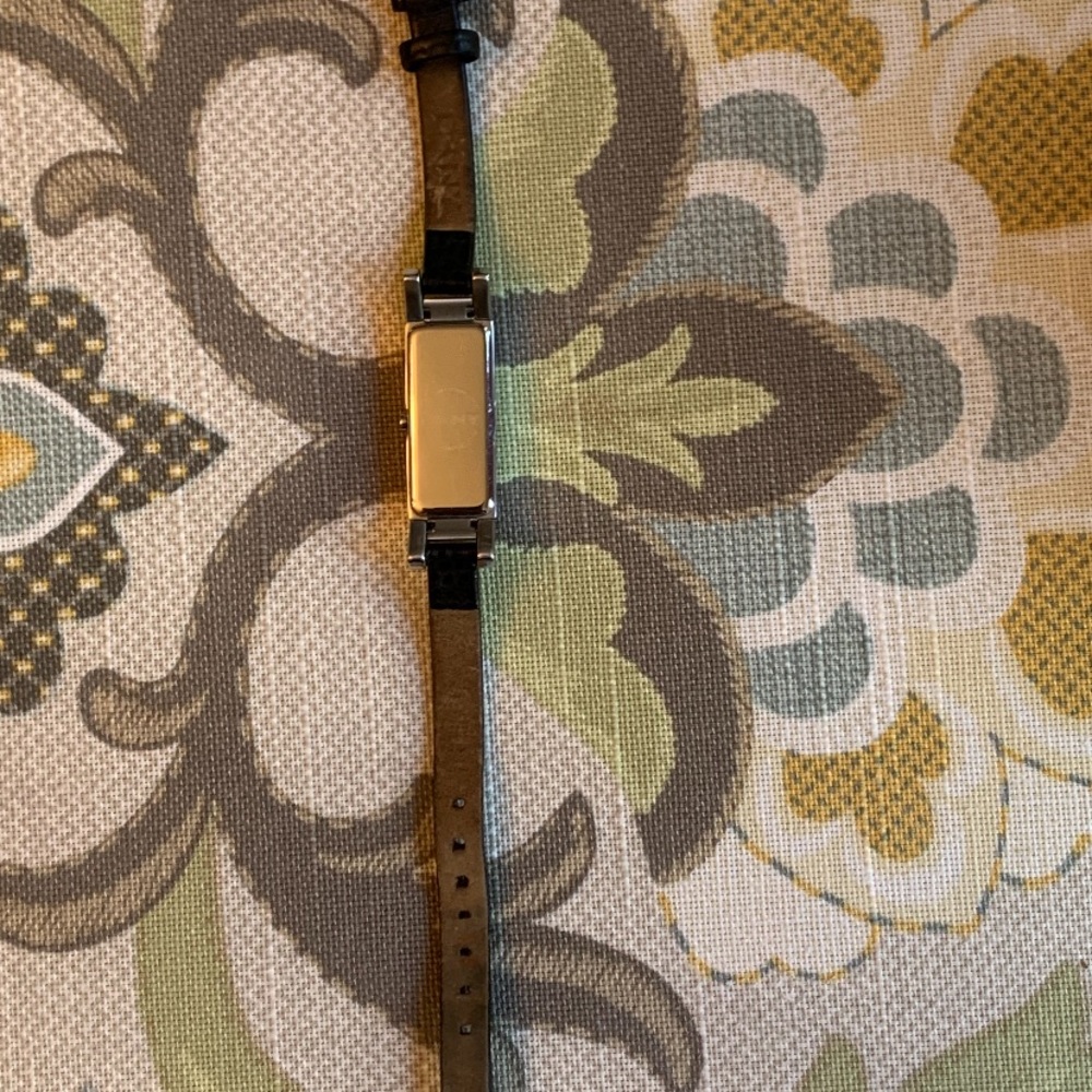DKNY Slim Rectangular Case Watch - Picture 8 of 14